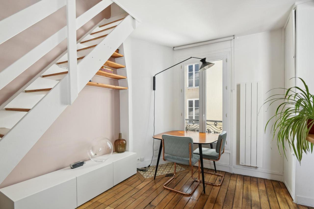 Charming Duplex In Privatestreet, Citycenter Paris Dış mekan fotoğraf