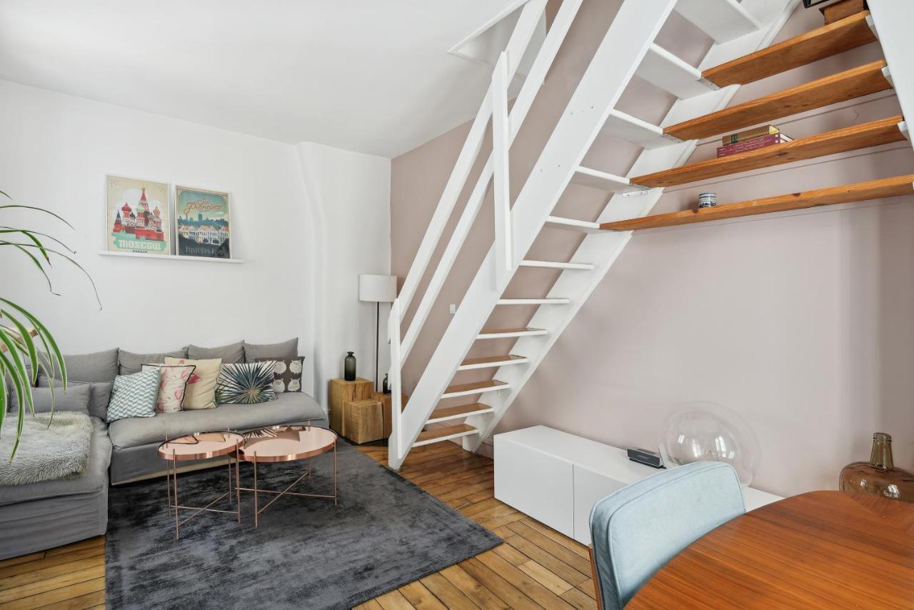 Charming Duplex In Privatestreet, Citycenter Paris Dış mekan fotoğraf