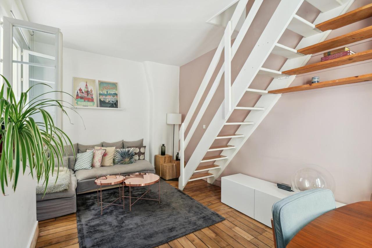 Charming Duplex In Privatestreet, Citycenter Paris Dış mekan fotoğraf