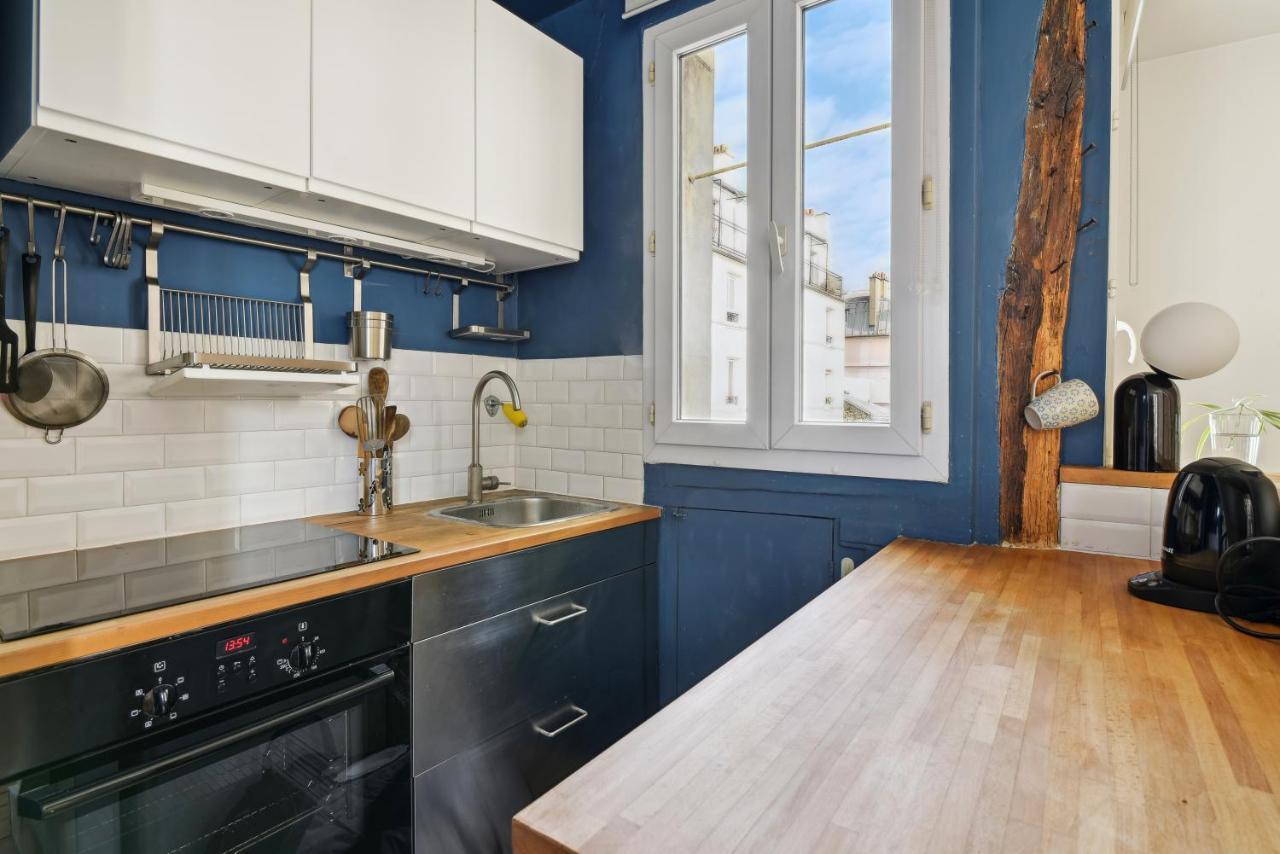 Charming Duplex In Privatestreet, Citycenter Paris Dış mekan fotoğraf